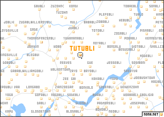 map of Tutubli