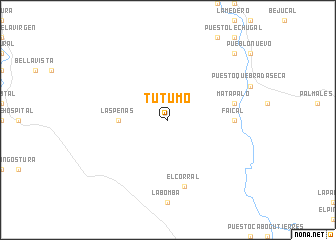 map of Tutumo