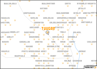 map of Tuugar