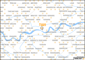 map of Tu Vi