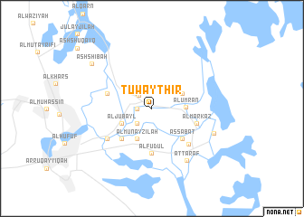 map of Tuwaythīr