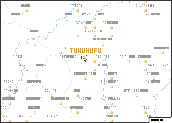 map of Tuwuhufu