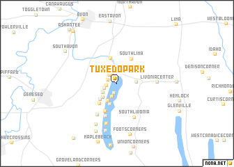 map of Tuxedo Park