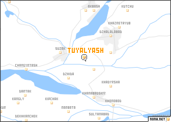 map of Tuya-Lyash
