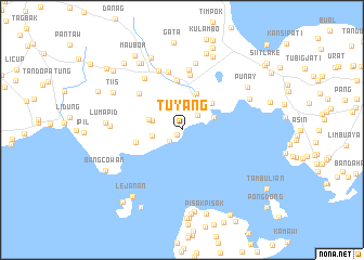 map of Tuyang