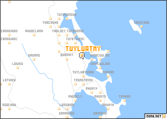 map of Tuy Luật Mỹ
