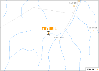 map of Tuyubil