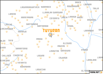 map of Tuyuran