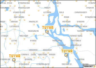 map of Tuywa