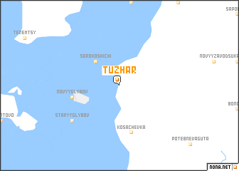 map of Tuzhar