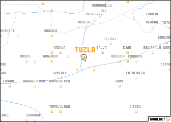 map of Tuzla