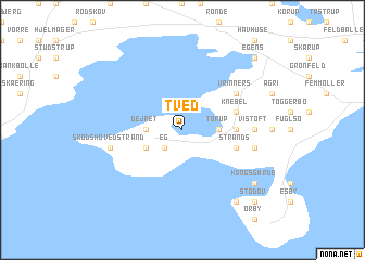 map of Tved