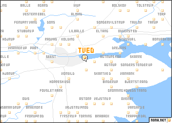 map of Tved