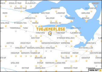 map of Tveje-Merløse