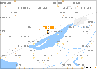 map of Twann