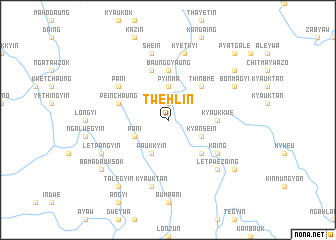 map of Twehlin