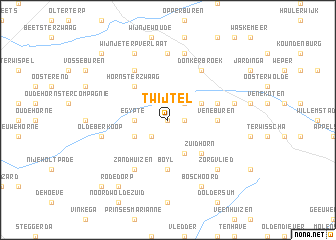 map of Twijtel