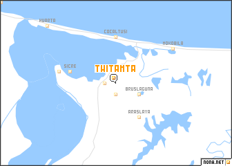 map of Twitamta