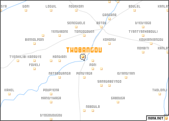 map of Twobangou