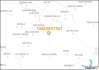 map of Two Chestnut