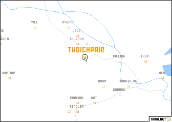 map of Twoich Pair