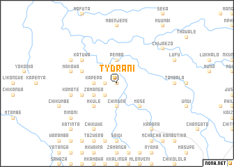 map of Tydrani