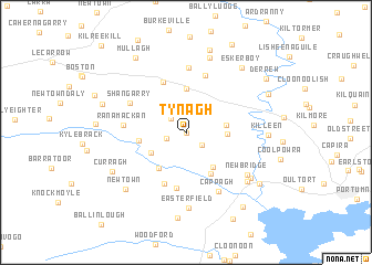 map of Tynagh