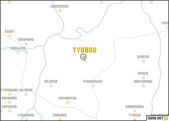 map of Tyobou