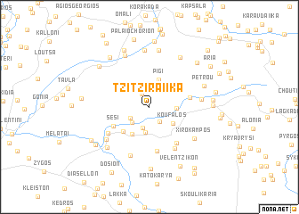 map of Tzitziraíïka