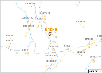 map of Uache