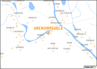 map of Uachivanguele