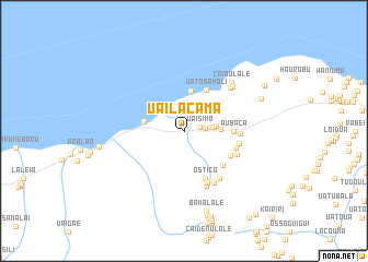 map of Uailacama