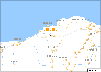 map of Uaisimo