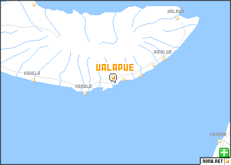 map of Ualapue