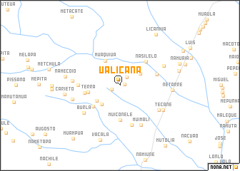 map of Ualicana