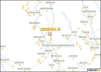 map of Uamahula