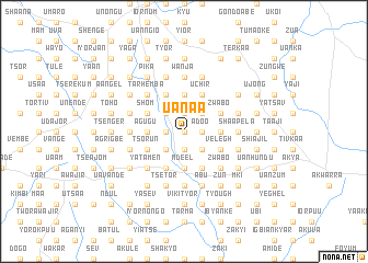 map of Uanaa