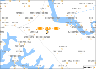 map of Uaná Beafada