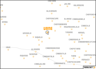 map of Uane