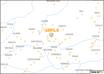 map of Uapila