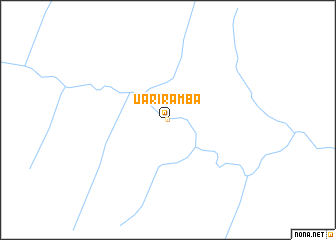 map of Uarirambá