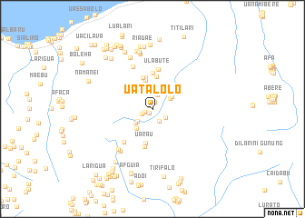 map of Uatalolo