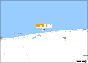 map of Uaymitun