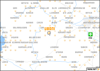 map of Ubani