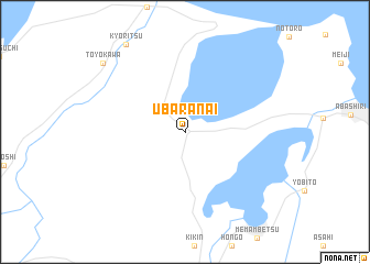 map of Ubaranai