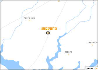 map of Ubarana