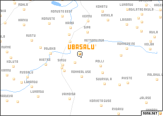 map of Ubasalu