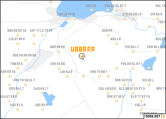 map of Ubbarp