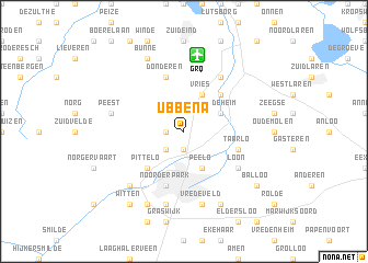 map of Ubbena