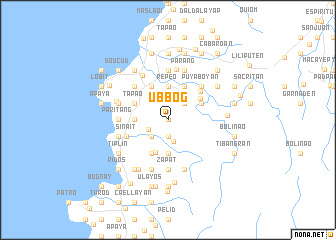 map of Ubbog